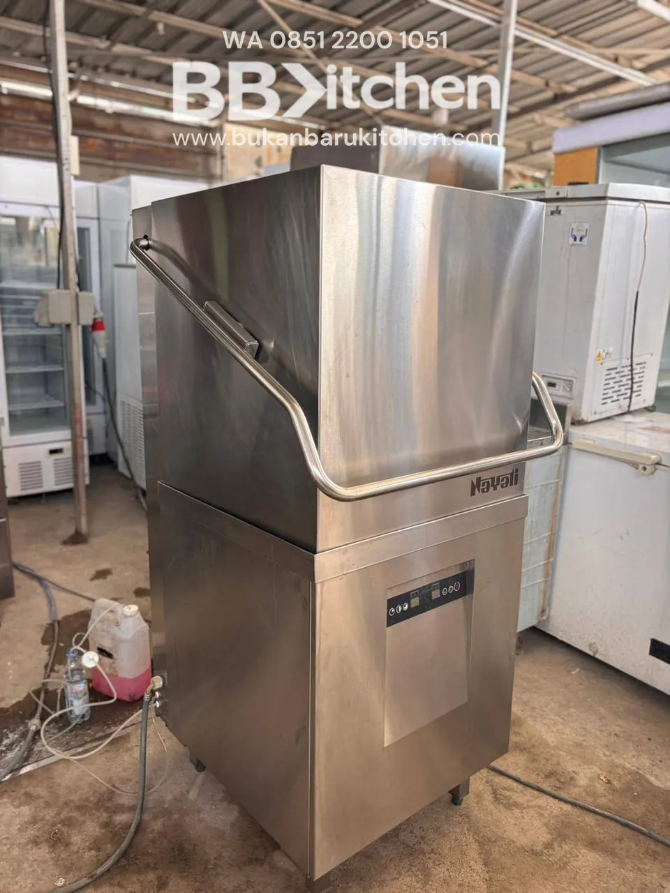 Dishwasher Nayati NDW 60A 3 Phase 12.8 Kw - Image 2