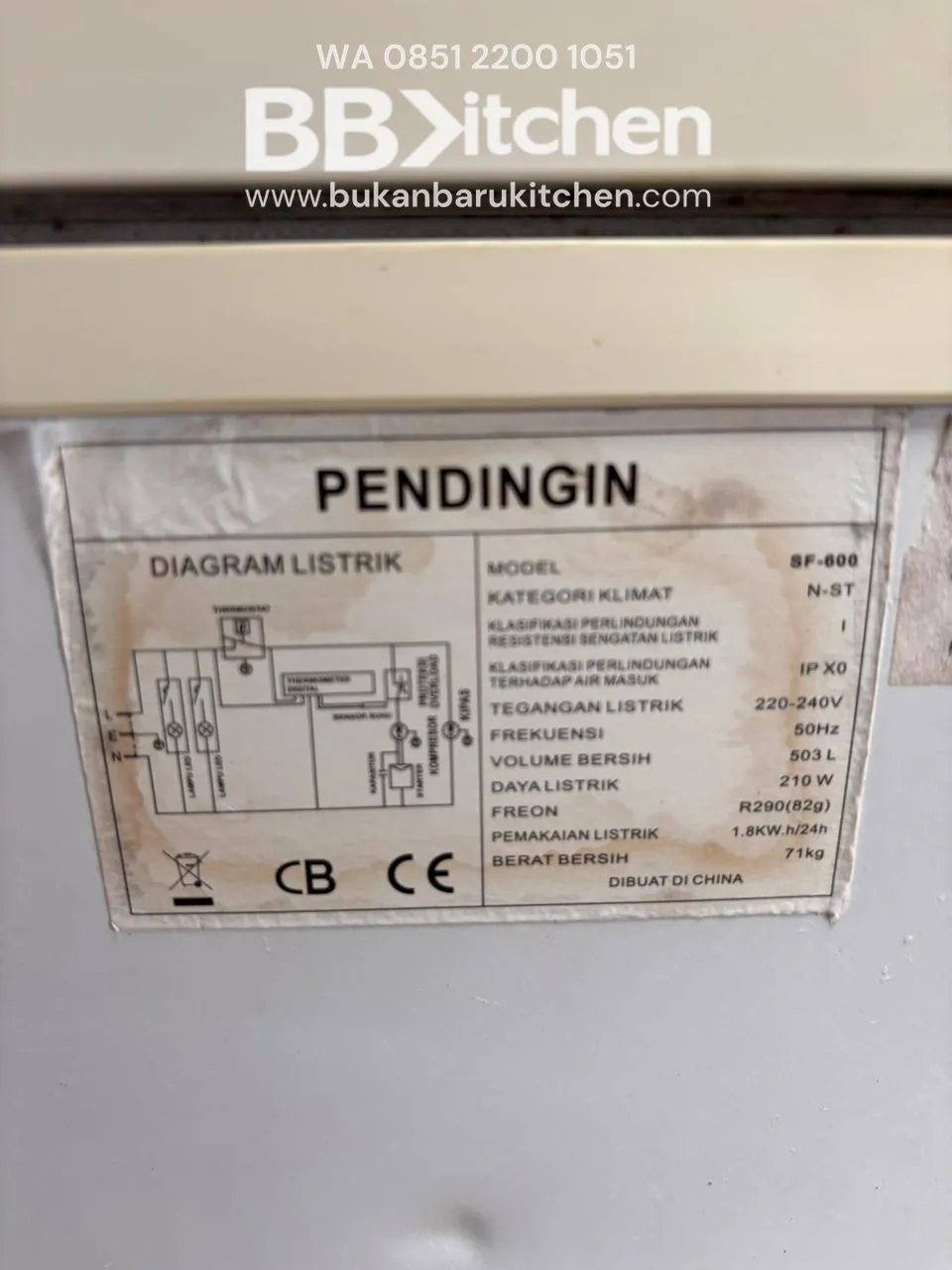 Freezer Box Star Cool SF 600 - Kapasitas Besar - Image 8