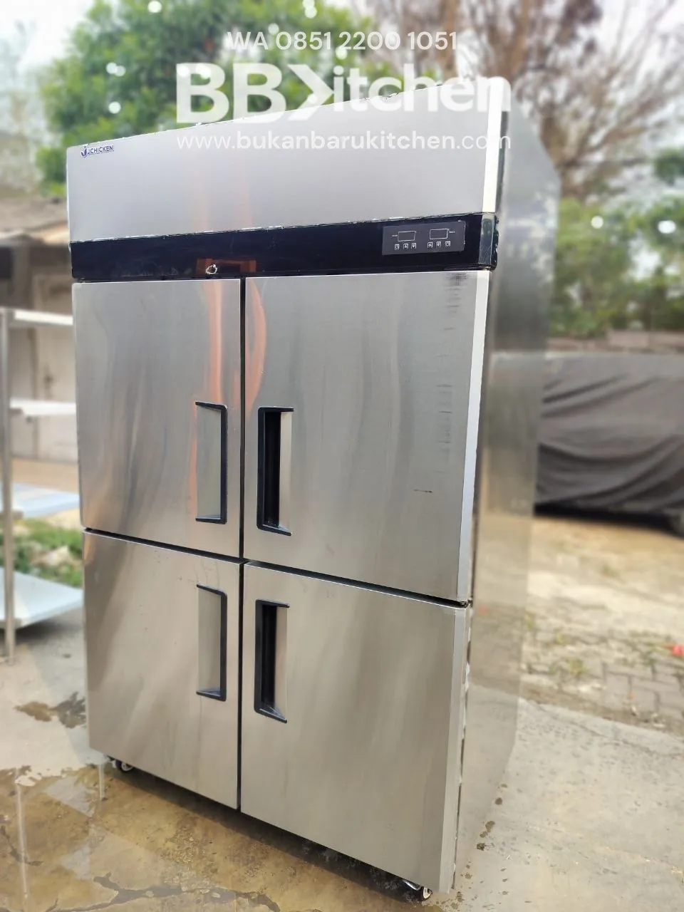 Freezer Upright 4 Pintu Jchicken Model CFD-40N4(HB) Kapasitas 960L - Image 4