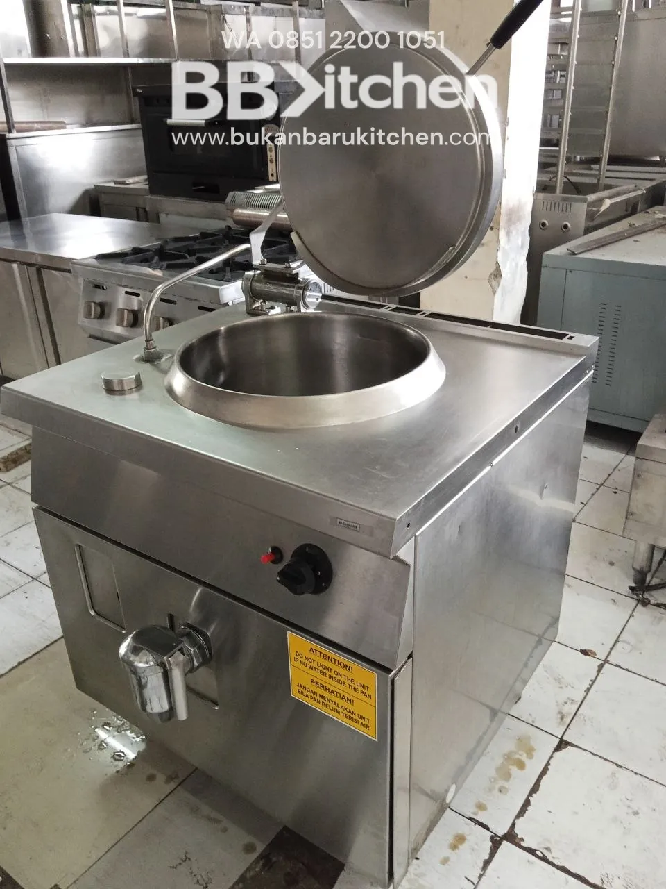 Gas Boiling Pan Nayati Uk 80x75x85 - Image 5