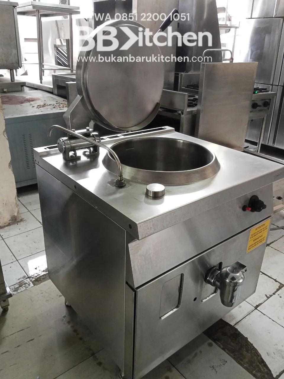 Gas Boiling Pan Nayati Uk 80x75x85 - Image 6