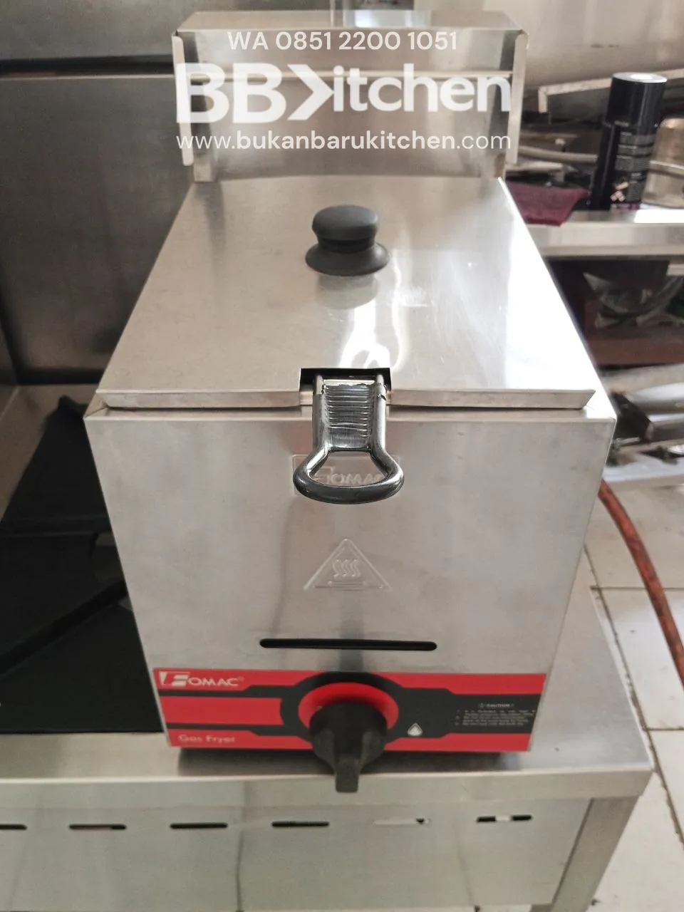 Gas Fryer Kapasitas 6 L untuk Restoran dan Katering