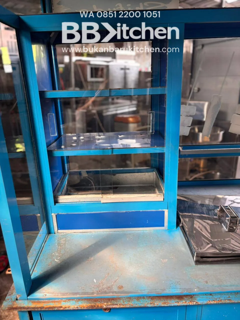 Gerobak Besi dan Aluminum Ukuran 170x80x190 - Image 7