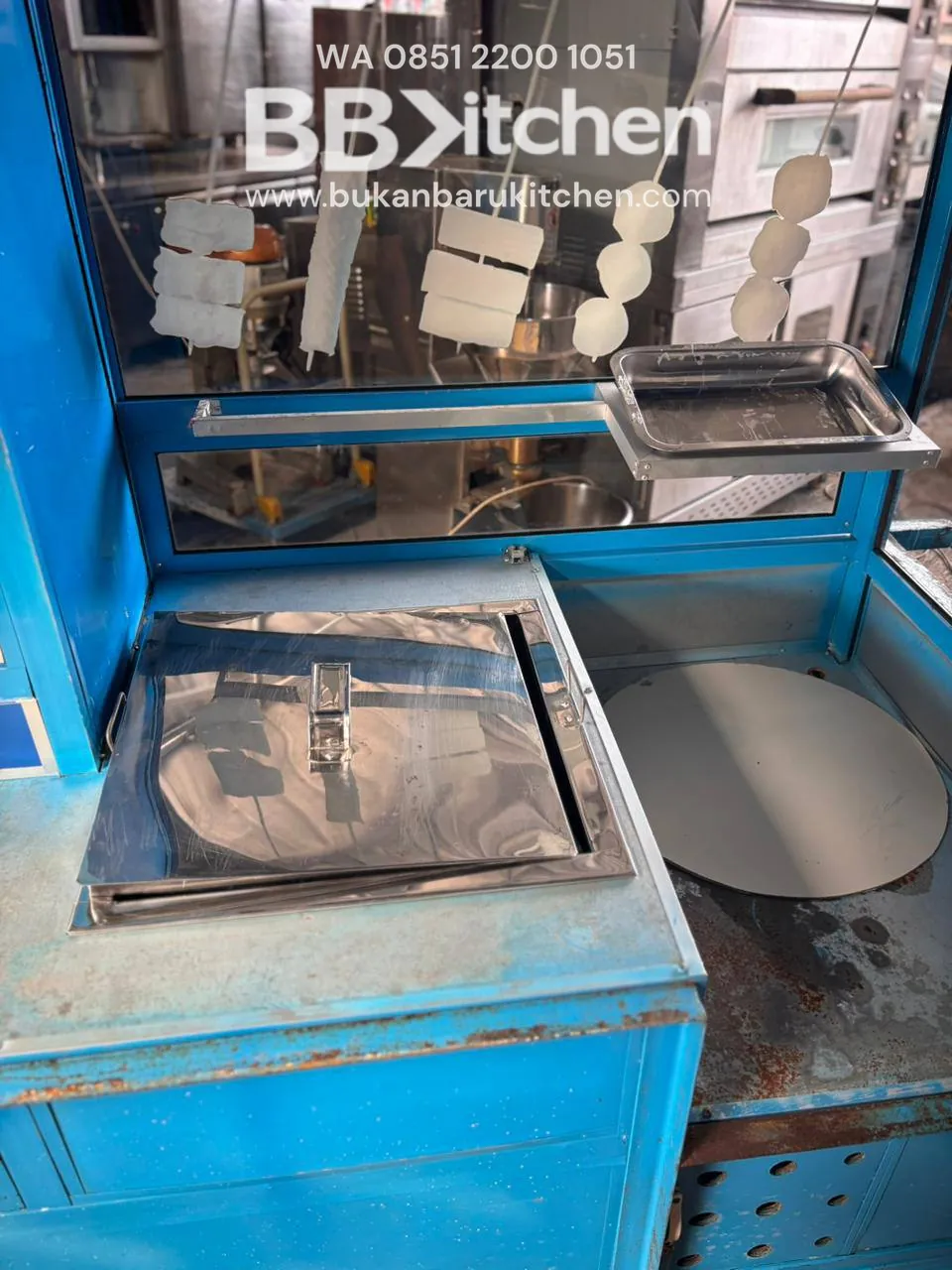 Gerobak Besi dan Aluminum Ukuran 170x80x190 - Image 8