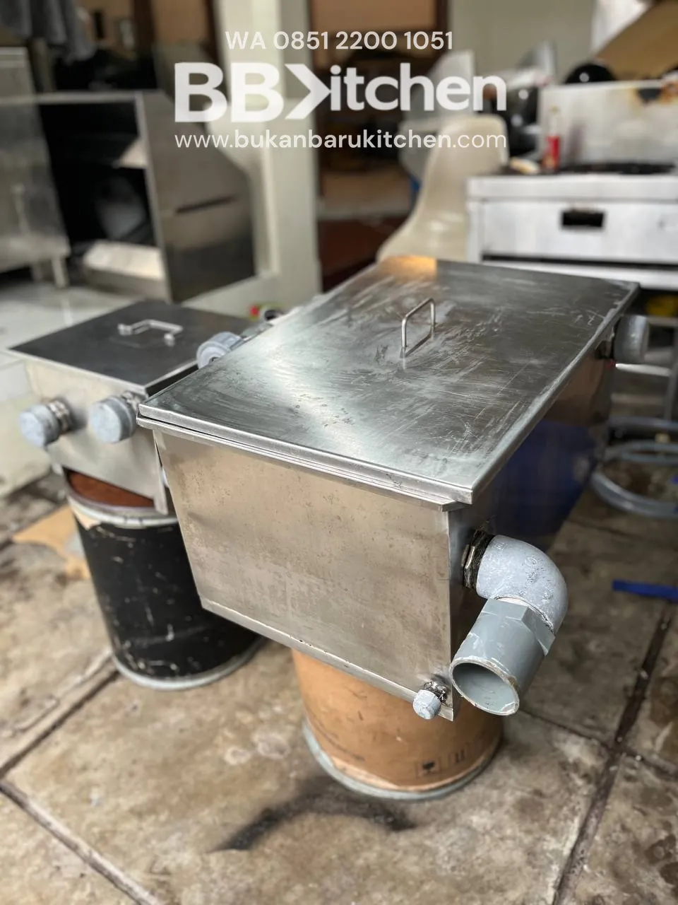Grease Trap Besar 60x40x30 dan Kecil 30x30x25 - Image 2