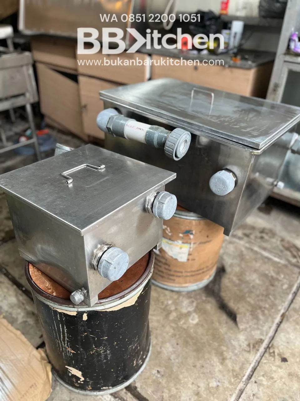 Grease Trap Besar 60x40x30 dan Kecil 30x30x25 - Image 3