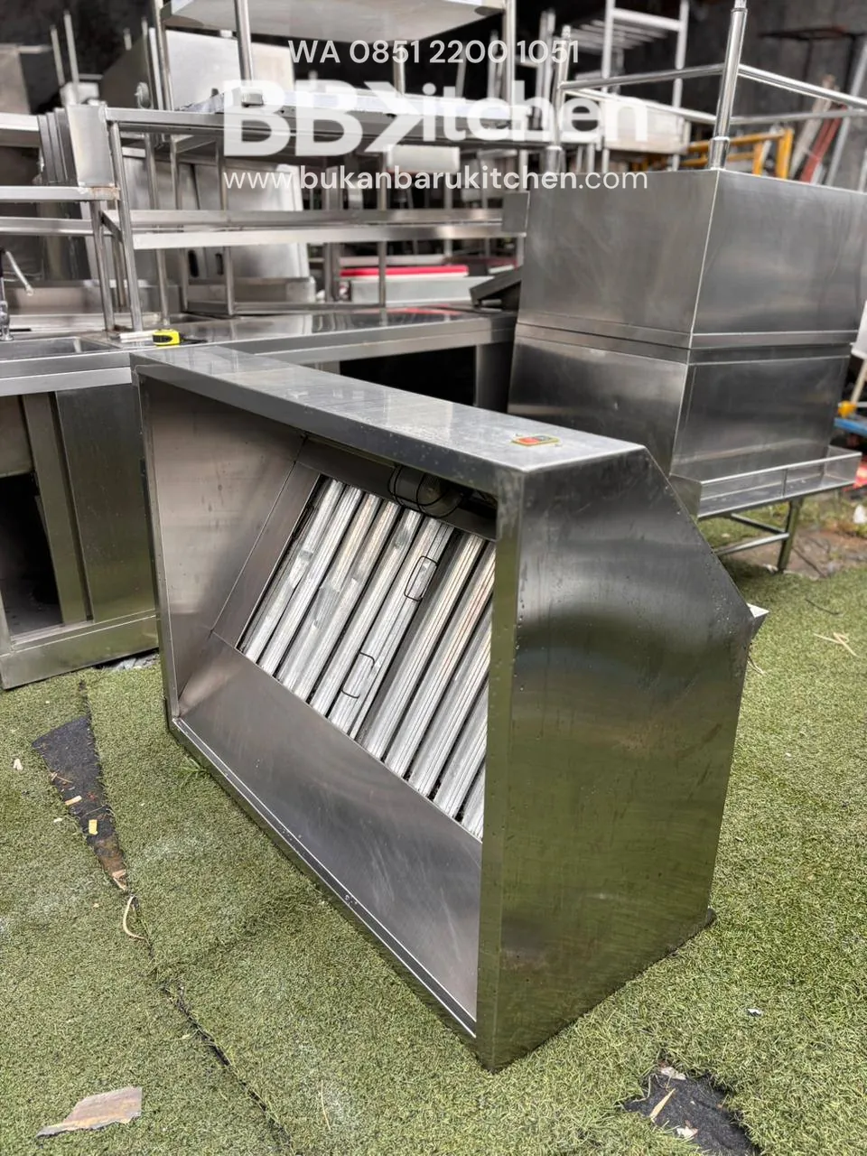 Hood Dapur 120x90x50 dengan Filter - Image 2