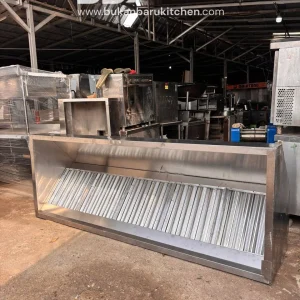 Hood Dapur 245x90x60 dengan Filter Aluminium 5 Pcs - Baru