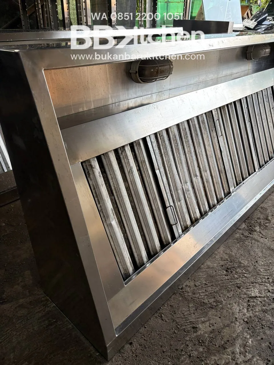 Hood Filter 230x90x40 untuk Dapur Komersial - Image 2
