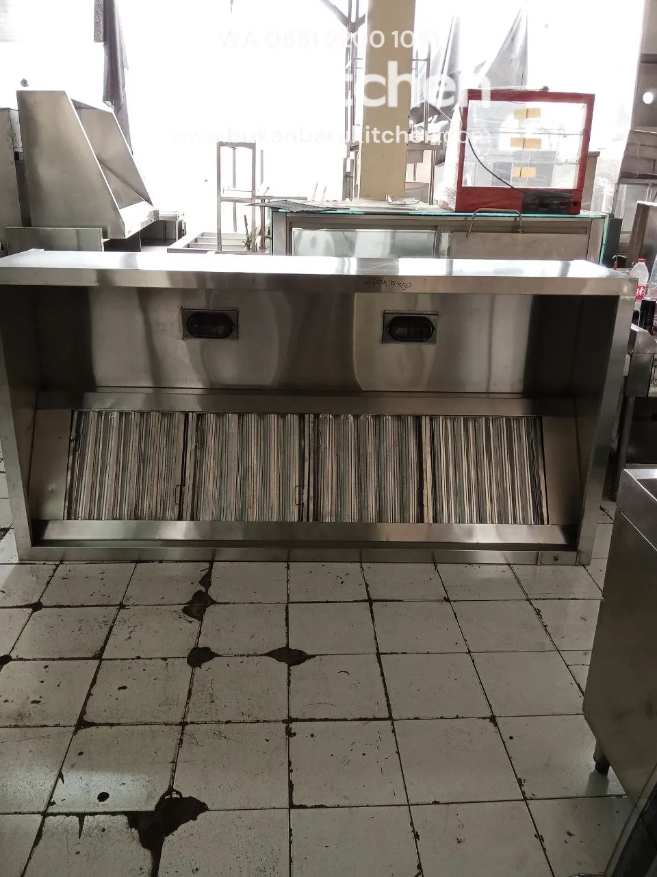 Hood Filter Batok Lampu Ukuran 230x115x50