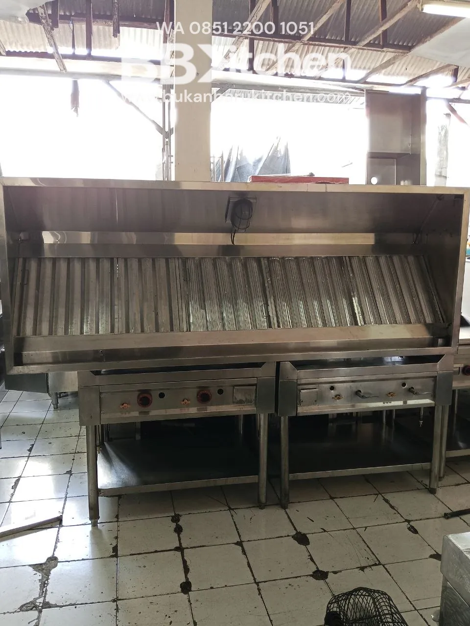 Hood Filter Batok Lampu Ukuran 234x90x50