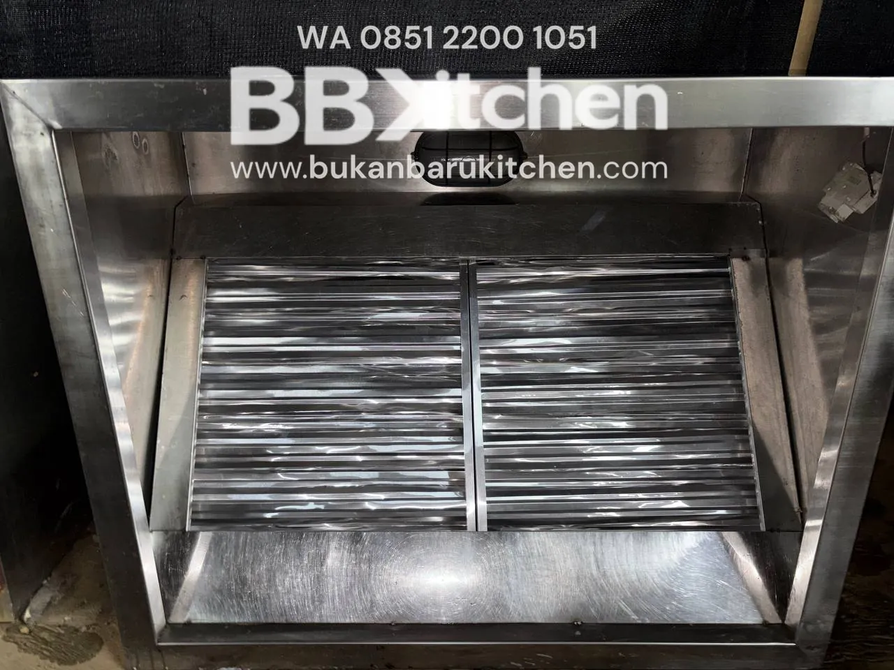 Hood Filter Ukuran 100x80x50 - Peralatan Dapur Komersial