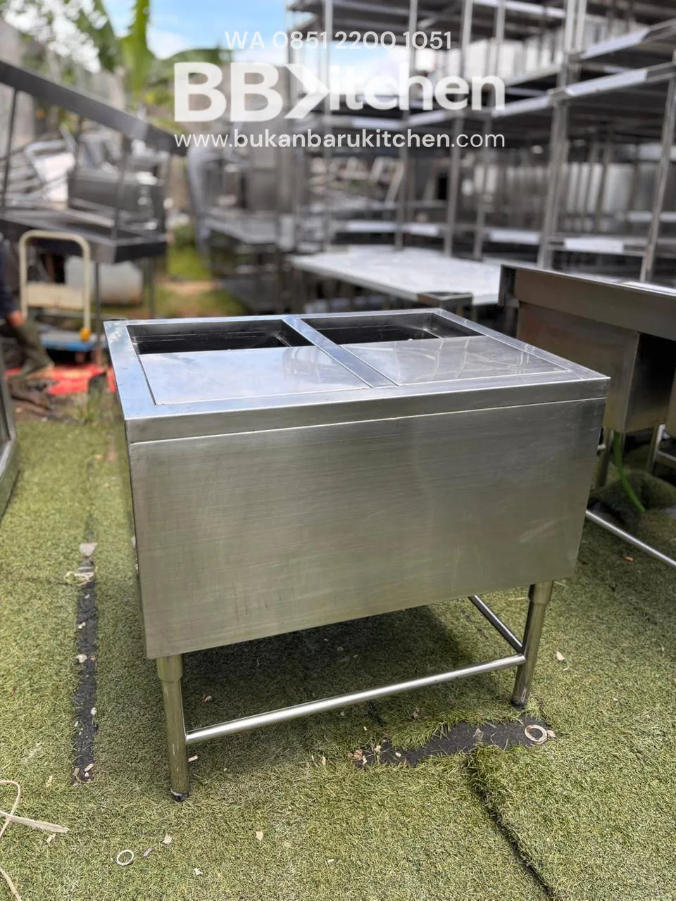 Ice Bin Cocktail Ukuran 90x82x85 untuk Restoran dan Katering - Image 3