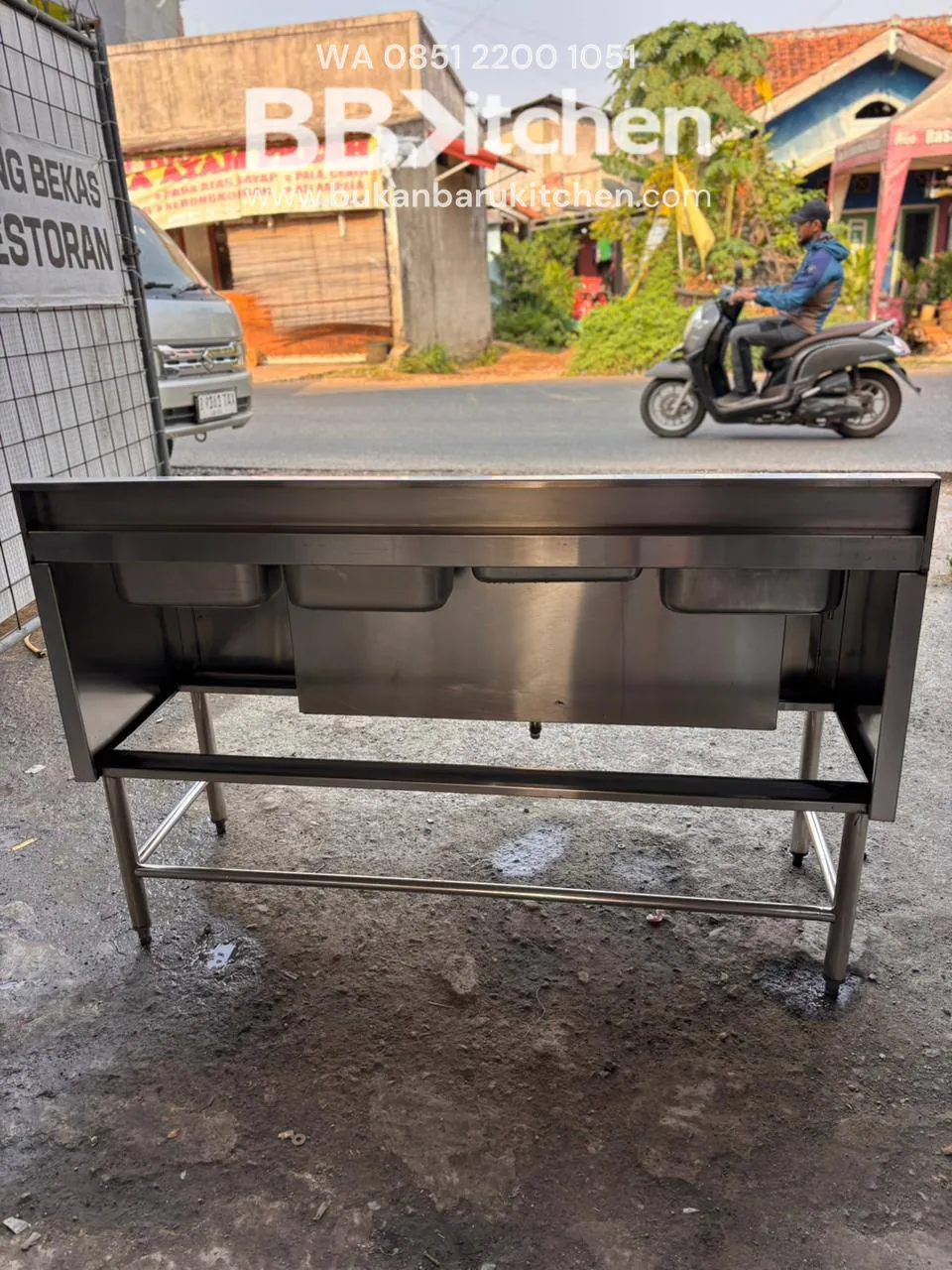 Ice Bin Station 145x63x85 dengan Food Pan 5 Pcs - Image 5