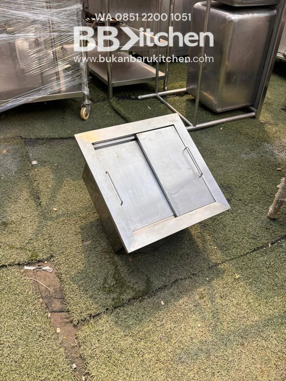 Ice Bin Tanam 50x50x30 untuk Dapur Komersial