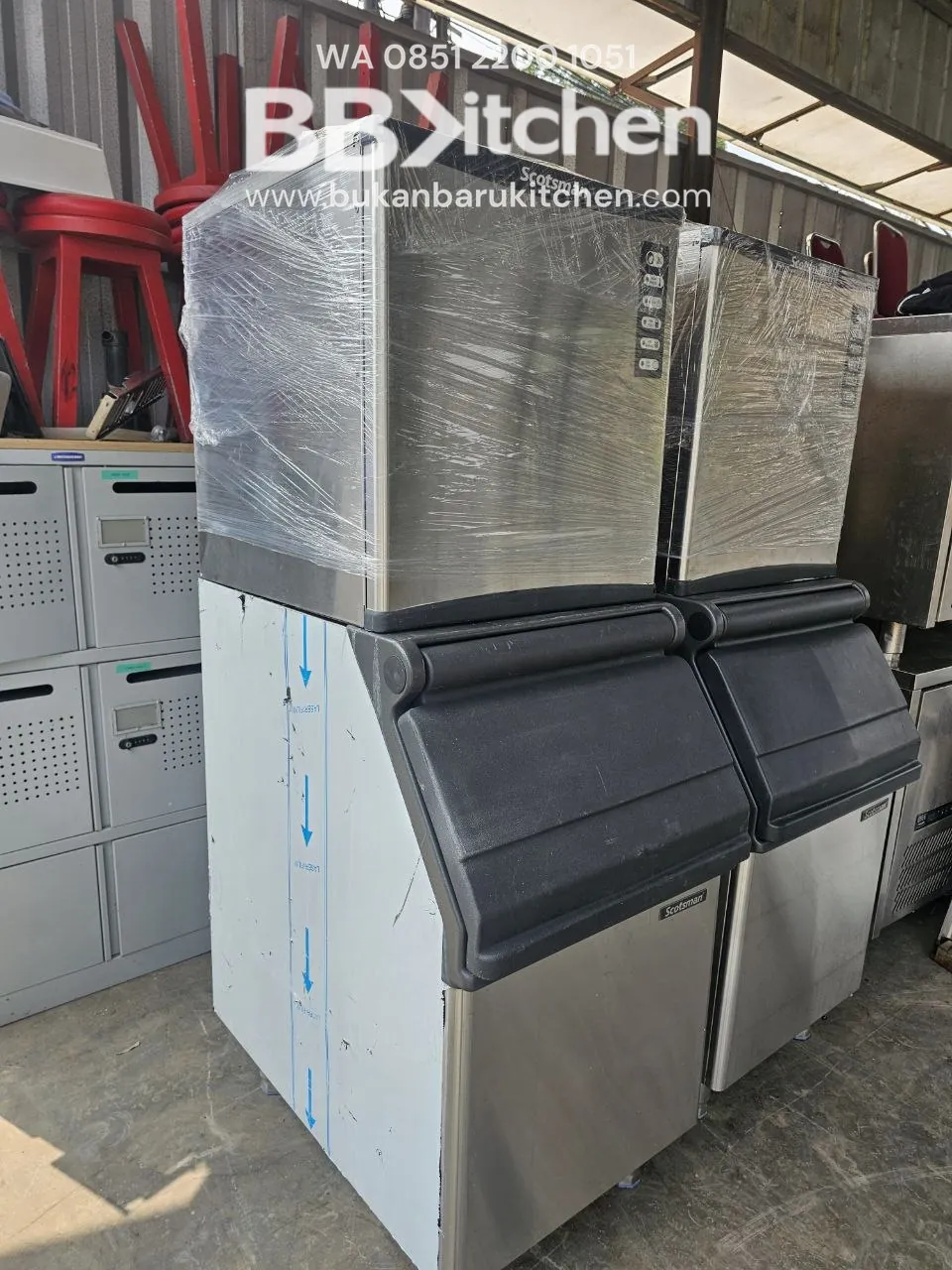Ice Maker Scotsman Model NW 508 AS OX Kapasitas 155-200 kg per 24 Jam - Image 2