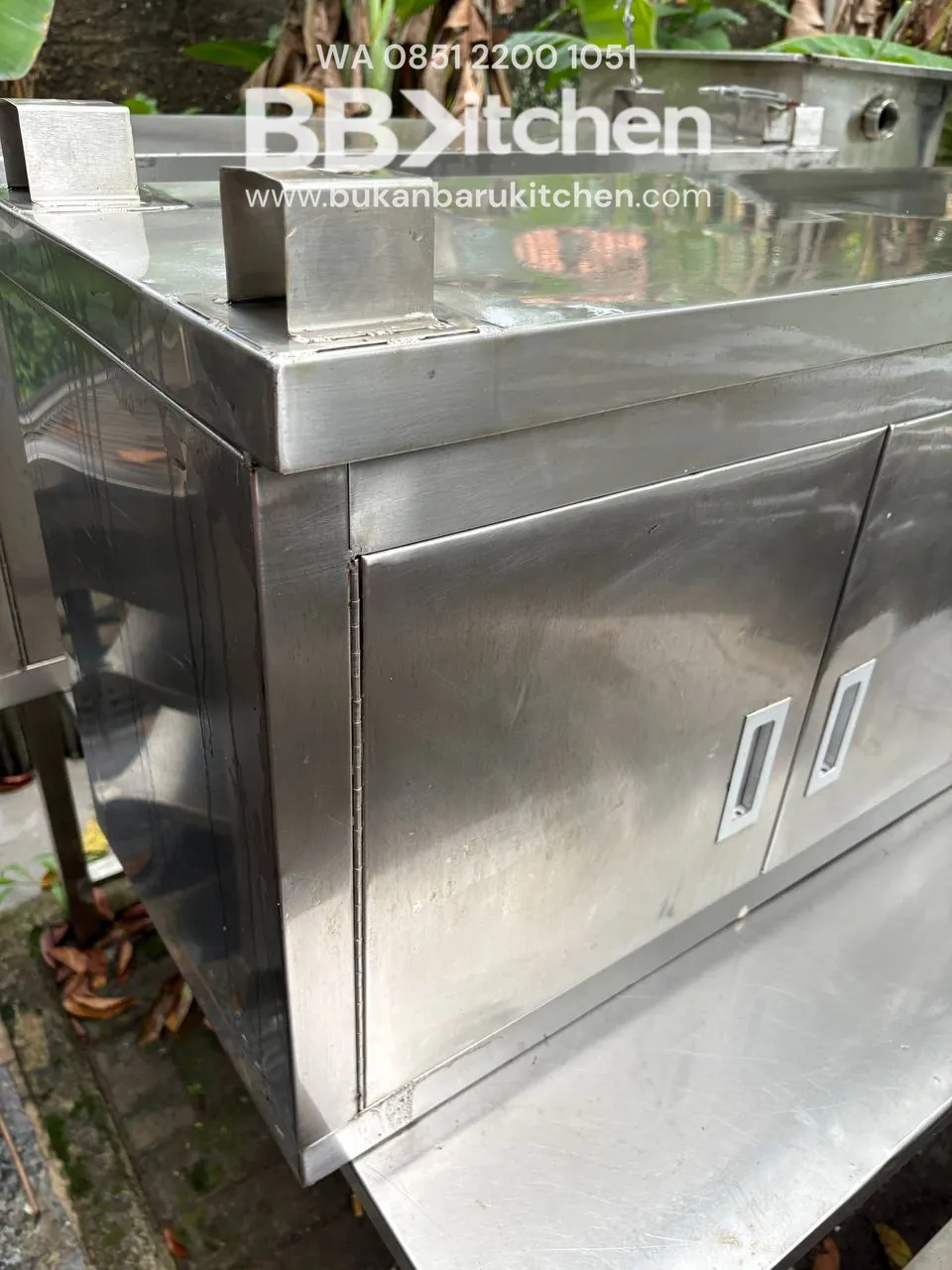 Kabinet Gantung Stainless Ukuran 120x40x50 - Image 3
