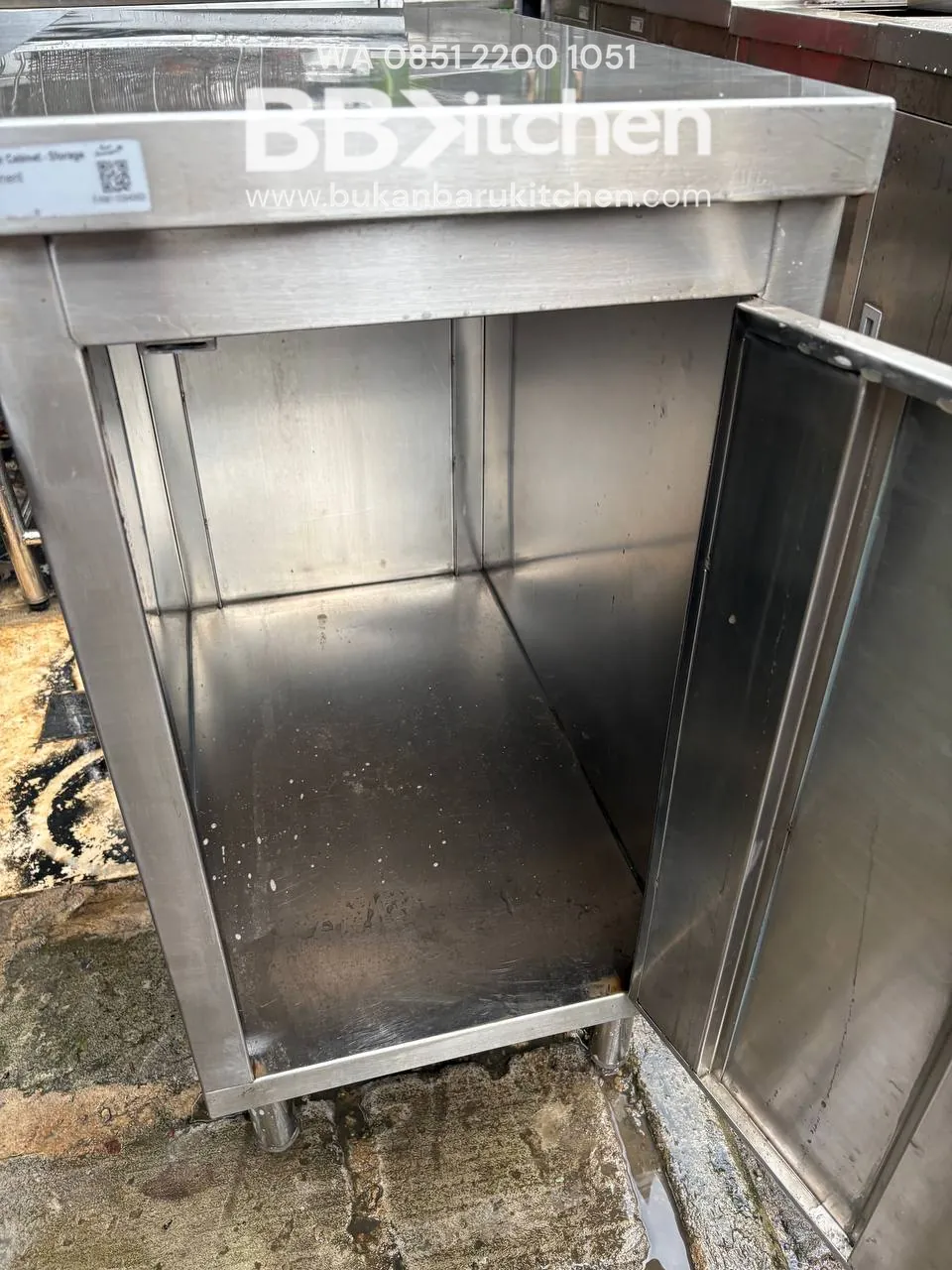 Kabinet Stainless Steel Ukuran 40x70x85 - Image 2