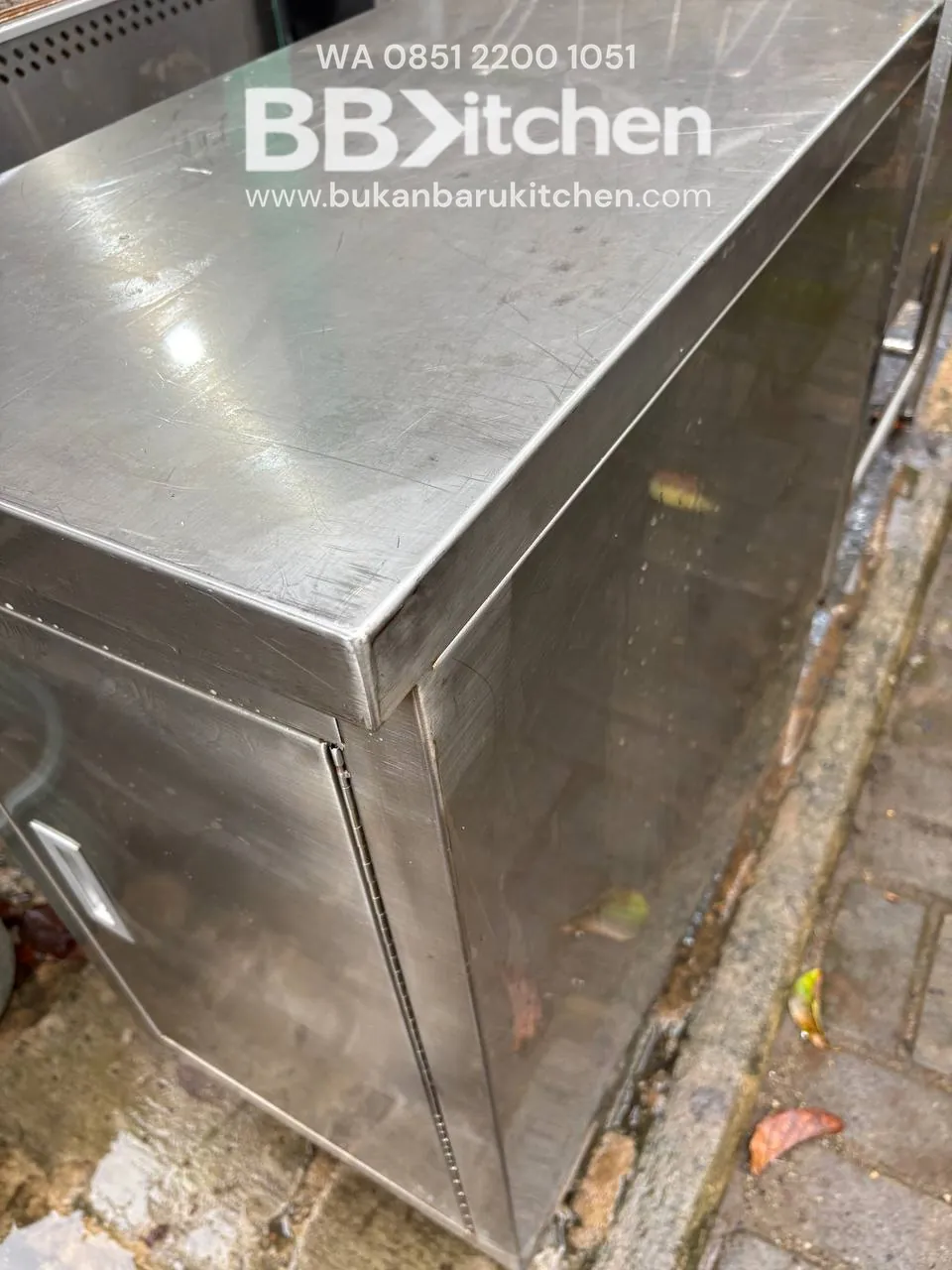 Kabinet Stainless Steel Ukuran 40x70x85 - Image 3