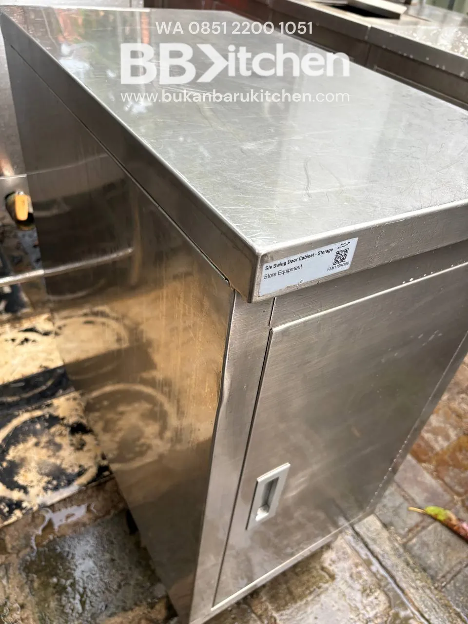 Kabinet Stainless Steel Ukuran 40x70x85 - Image 4