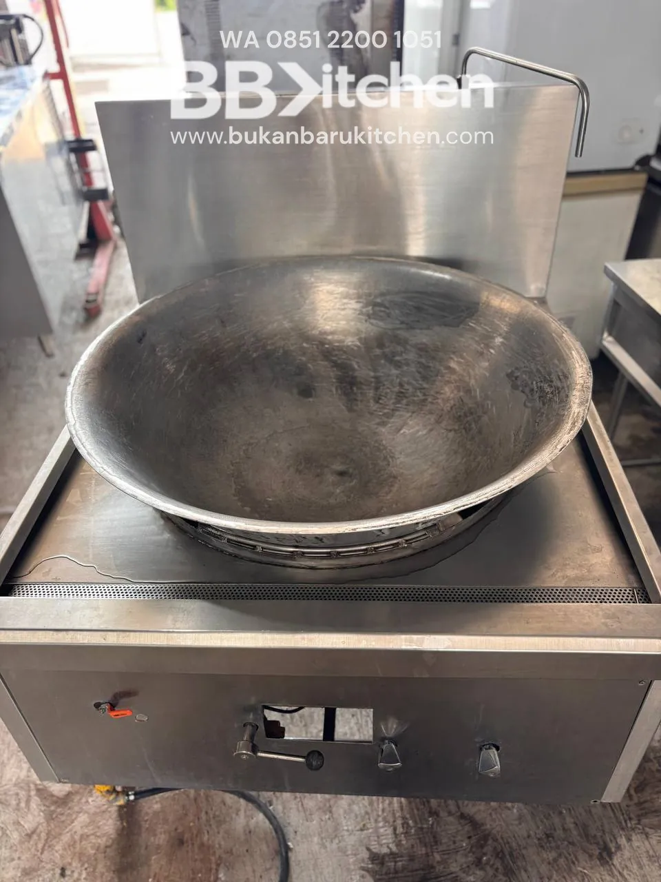Kompor 1 Tungku Jumbo High Pressure Ukuran 110x115x78 - Image 2