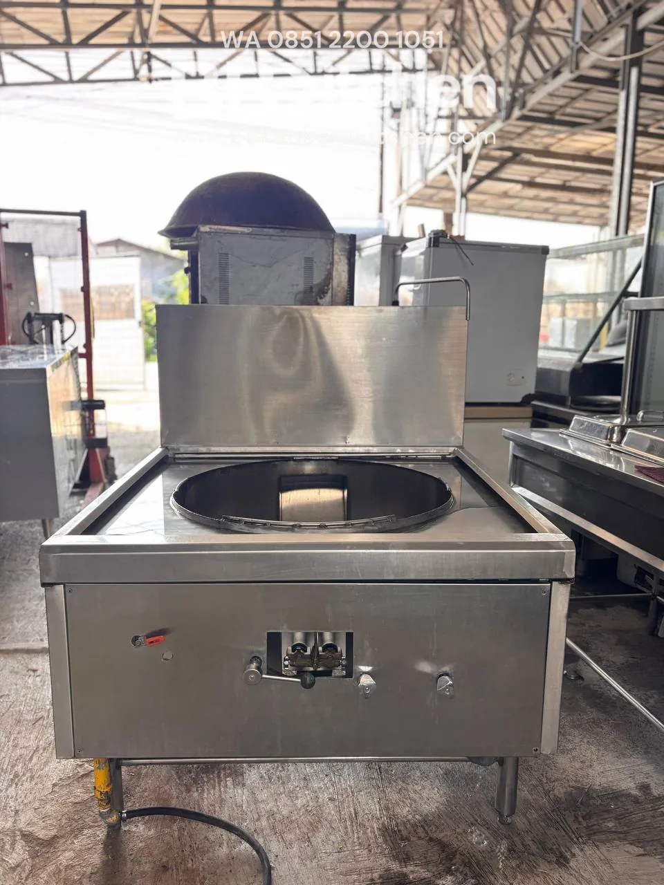 Kompor 1 Tungku Jumbo High Pressure Ukuran 110x115x78 - Image 3