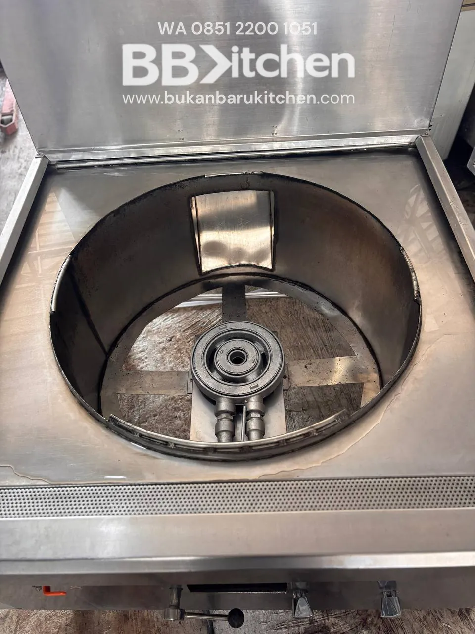 Kompor 1 Tungku Jumbo High Pressure Ukuran 110x115x78 - Image 4