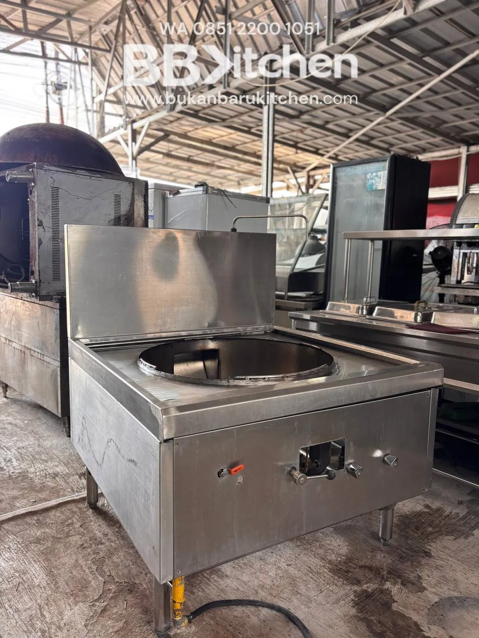 Kompor 1 Tungku Jumbo High Pressure Ukuran 110x115x78 - Image 5