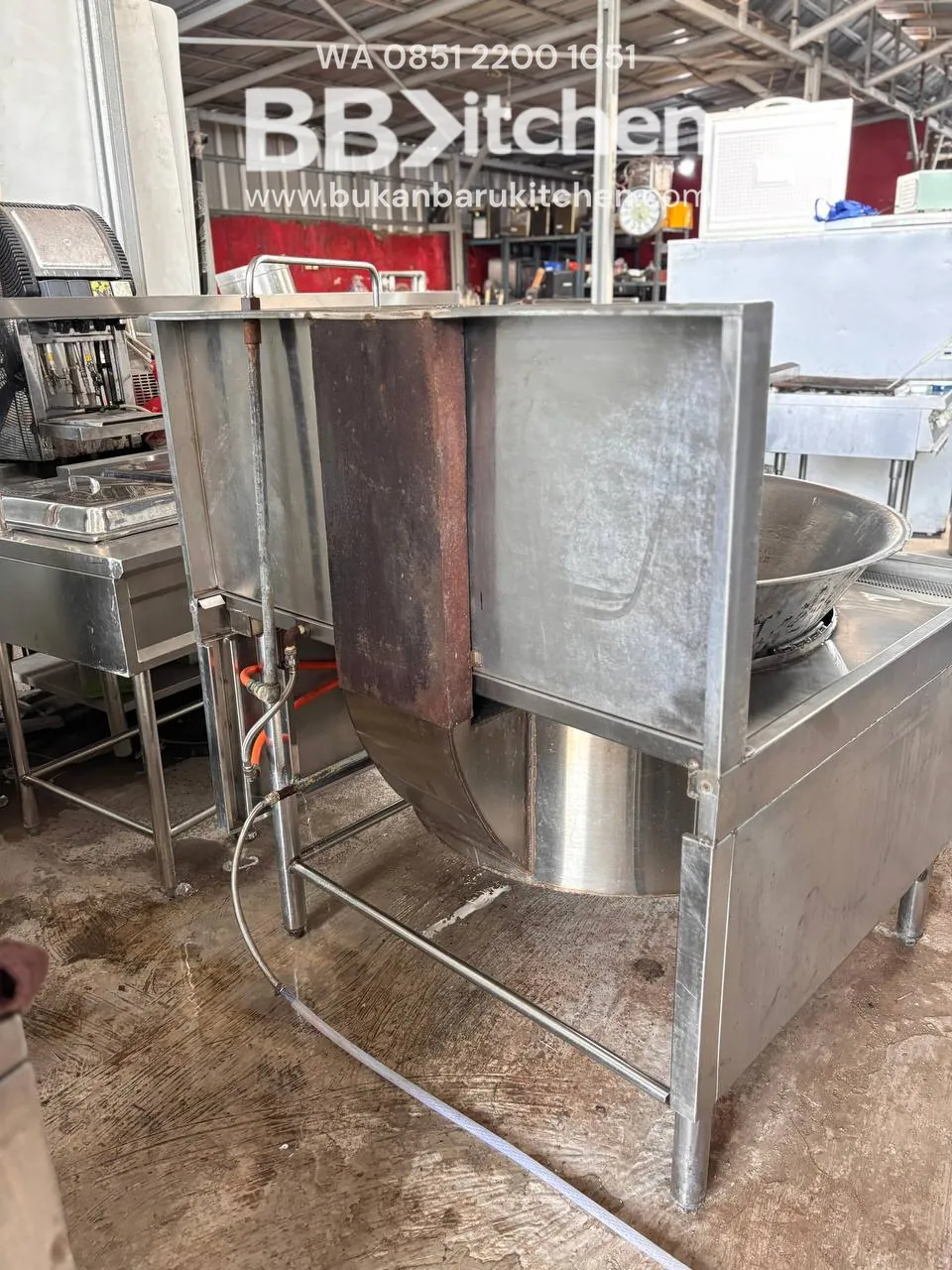 Kompor 1 Tungku Jumbo High Pressure Ukuran 110x115x78 - Image 6