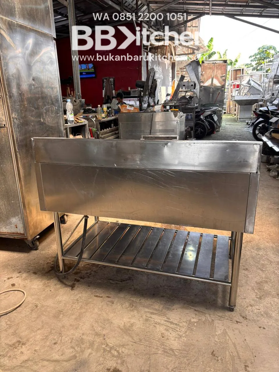 Kompor 2 Tungku High Pressure Ukuran 120x70x85 - Image 5