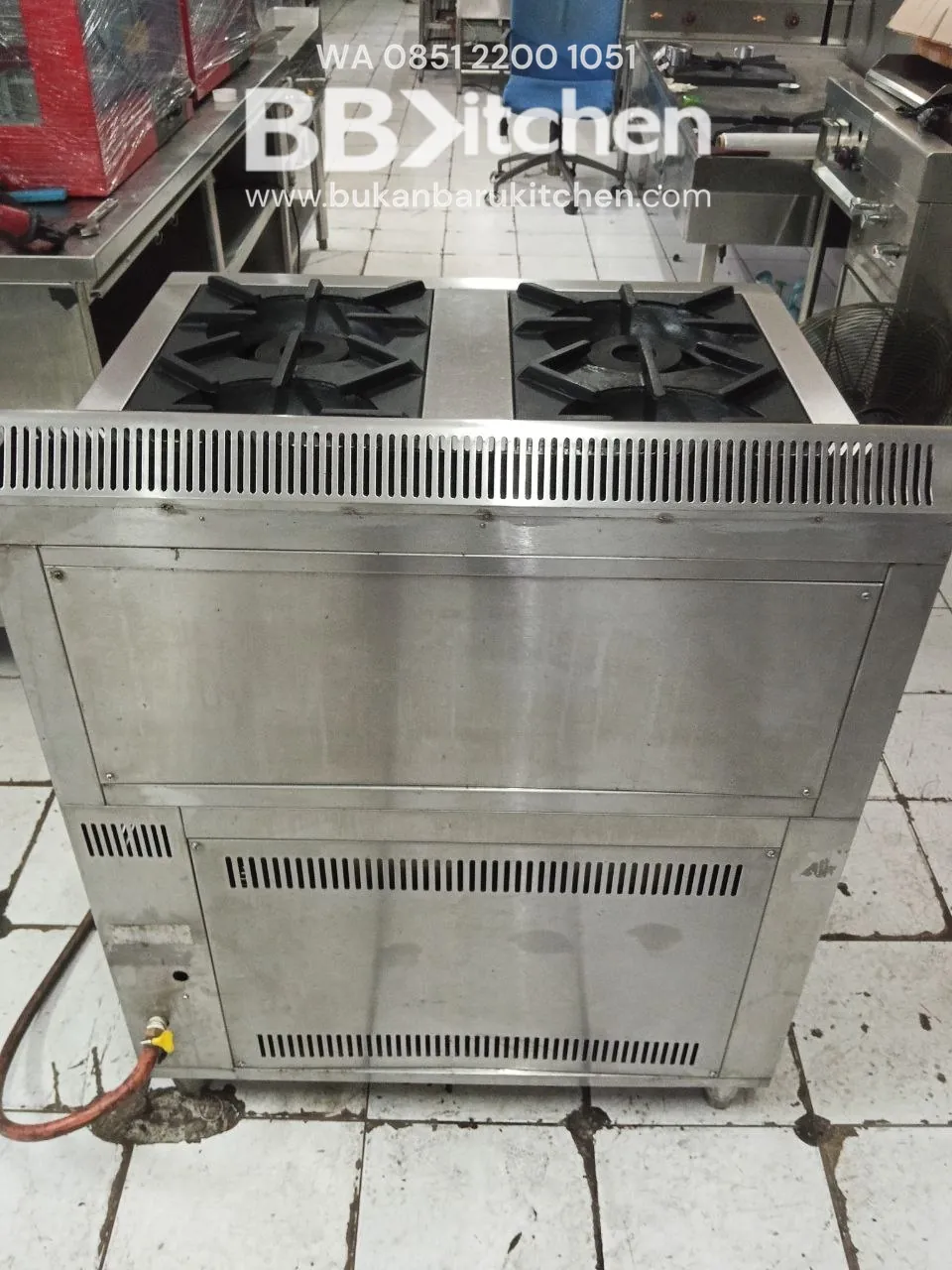 Kompor 4 Tungku Loow Pressure Ukuran 80x70x89 - Image 6