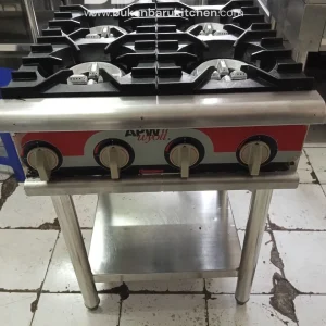 Kompor 4 Tungku Low Pressure Ukuran 61x63x85