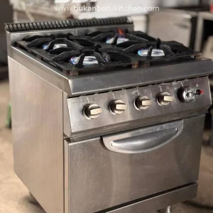 Kompor 4 Tungku Plus Oven Model E-RQB-700 70x70x93