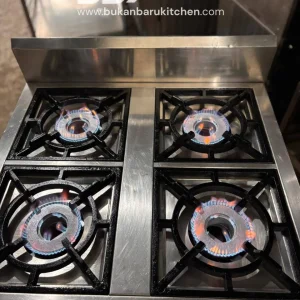 Kompor 4 Tungku Ukuran 76x75x85 Medium Pressure - BBKitchen