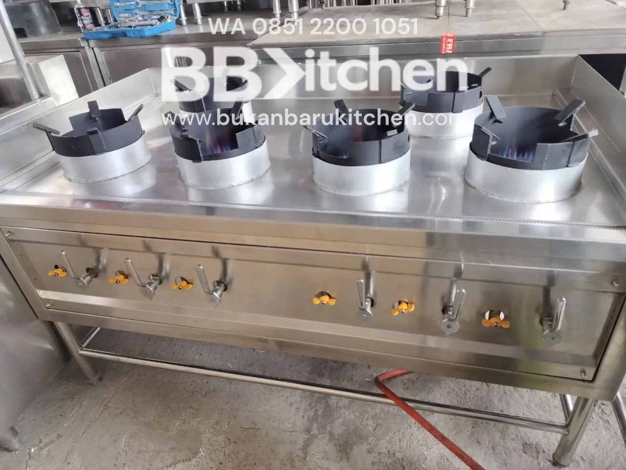 Kompor 6 Tungku High Pressure Ukuran P 150 L 90 T 75 - Image 7