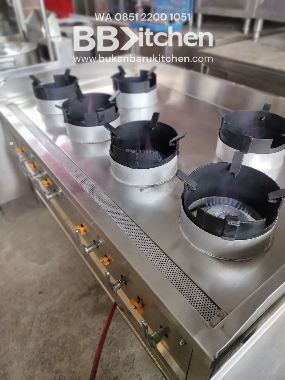 Kompor 6 Tungku High Pressure Ukuran P 150 L 90 T 75 - Image 8