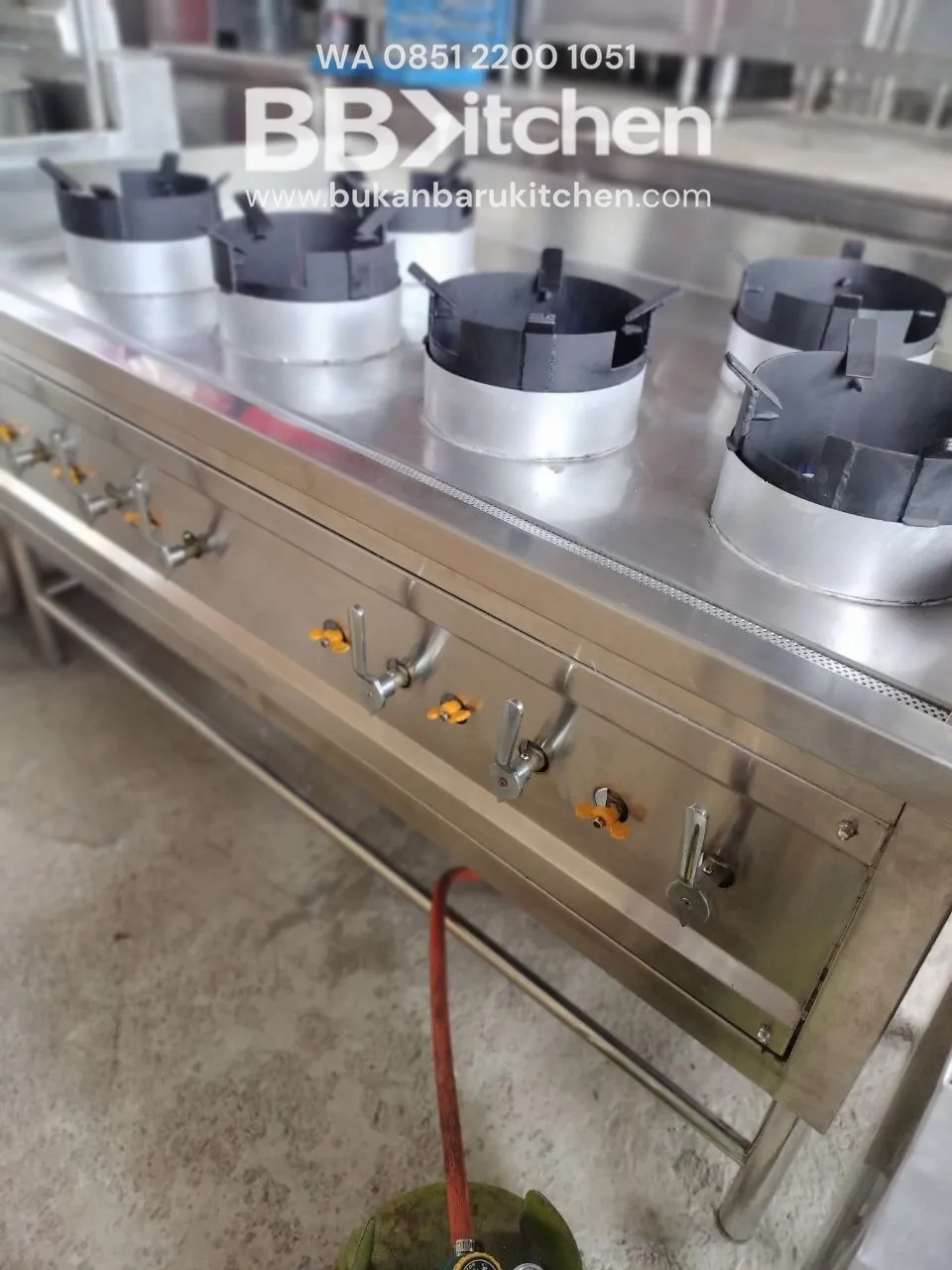 Kompor 6 Tungku High Pressure Ukuran P 150 L 90 T 75 - Image 9
