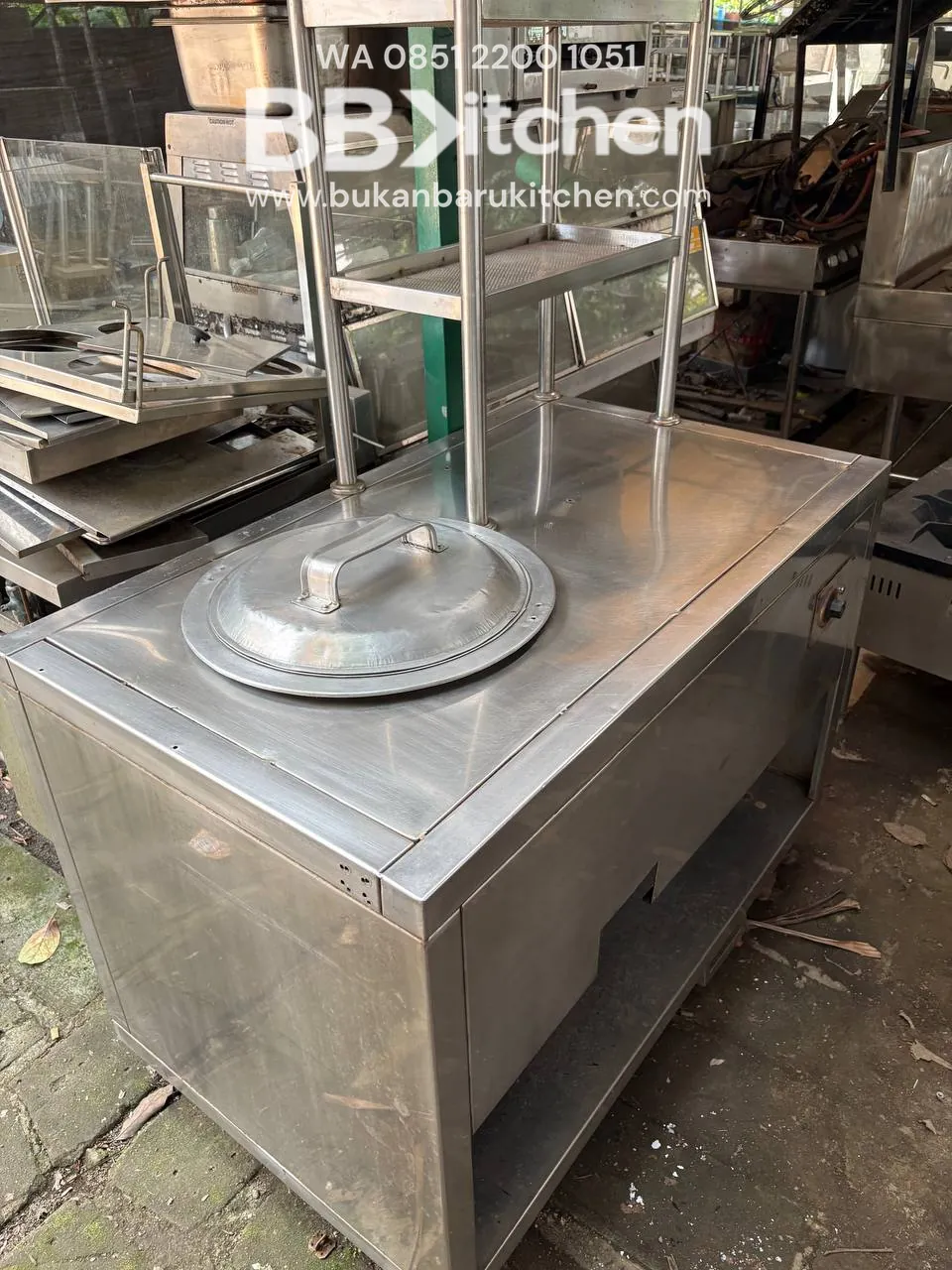 Kompor Dandang High Pressure + Upper 120x70x85 dan Upper 60x30x65 - Image 2