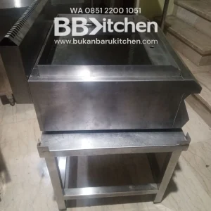 Kompor Grill Tepanyaki Ukuran 60x66x26 dan Meja 75x60x55