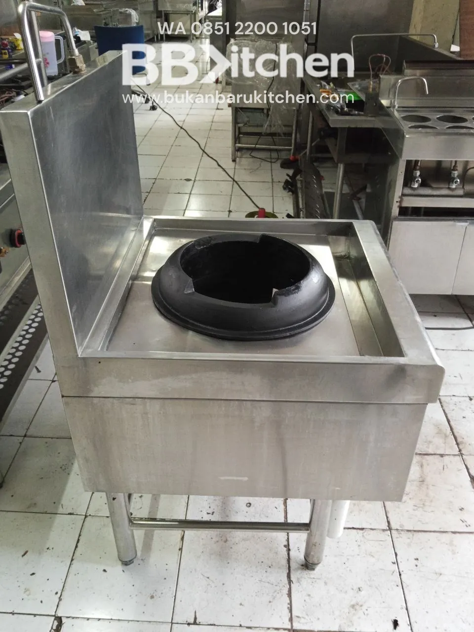 Kompor Kwalirange 1 Tungku Haigh Pressure Ukuran 70x75x75 - Image 4