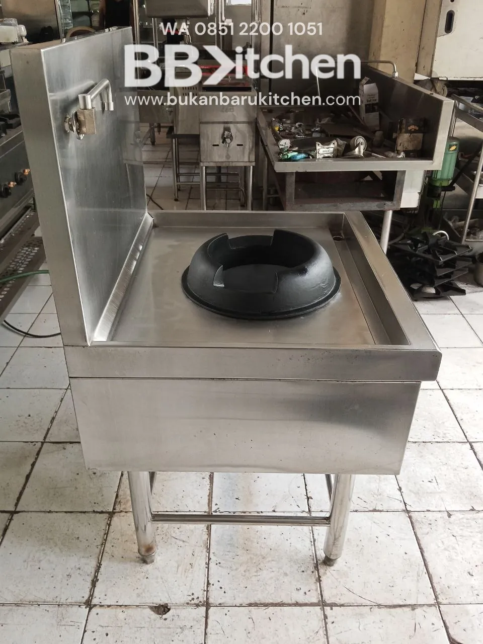Kompor Kwalirange 1 Tungku High Pressure Ukuran 80x75x75 - Image 2