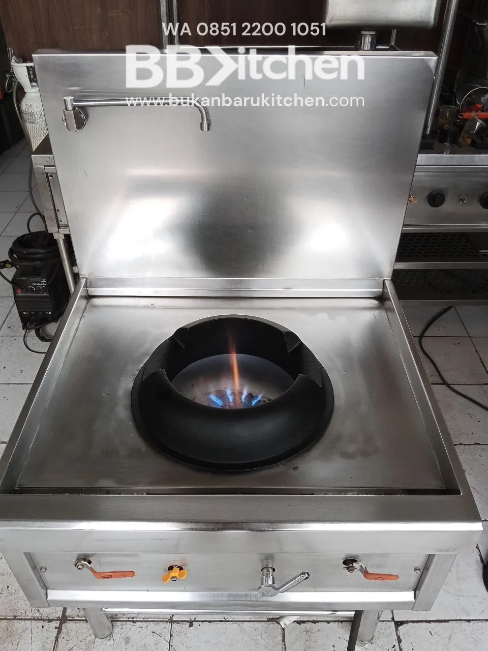 Kompor Kwalirange 1 Tungku High Pressure Ukuran 80x75x75 - Image 5