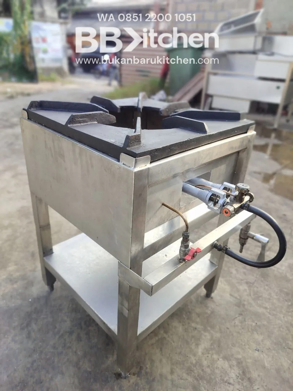 Kompor Stocpot 50L Tinggi 73cm - Ideal untuk Restoran dan Katering - Image 3