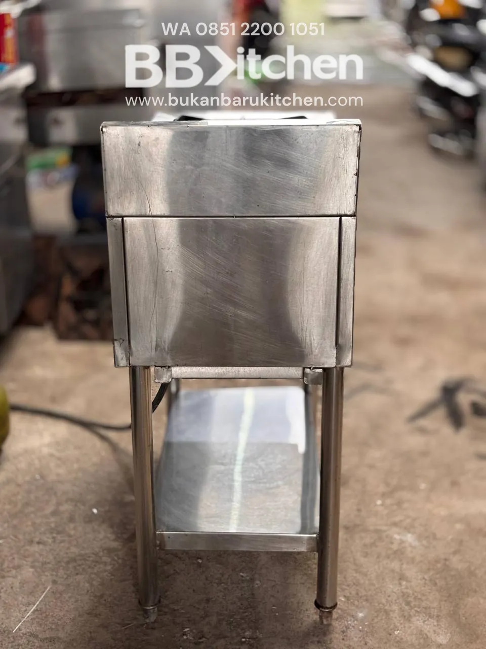 Kompor Stove 2 Tungku High Pressure Ukuran 40x75x85 - Image 5