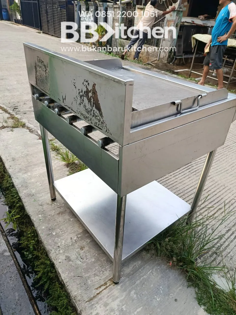 Kompor Tepanyaki 80x75x85 untuk Restoran dan Katering - Image 4