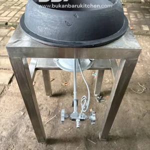 Kompor Wok 1 Tungku Ukuran 40x40x70