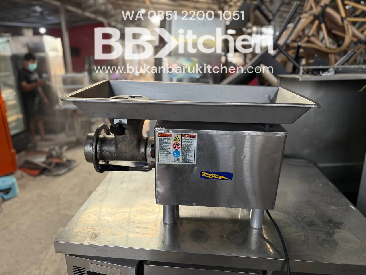 Meat Grinder Power Line PG 22-2L Listrik 1500 Watt - Image 2