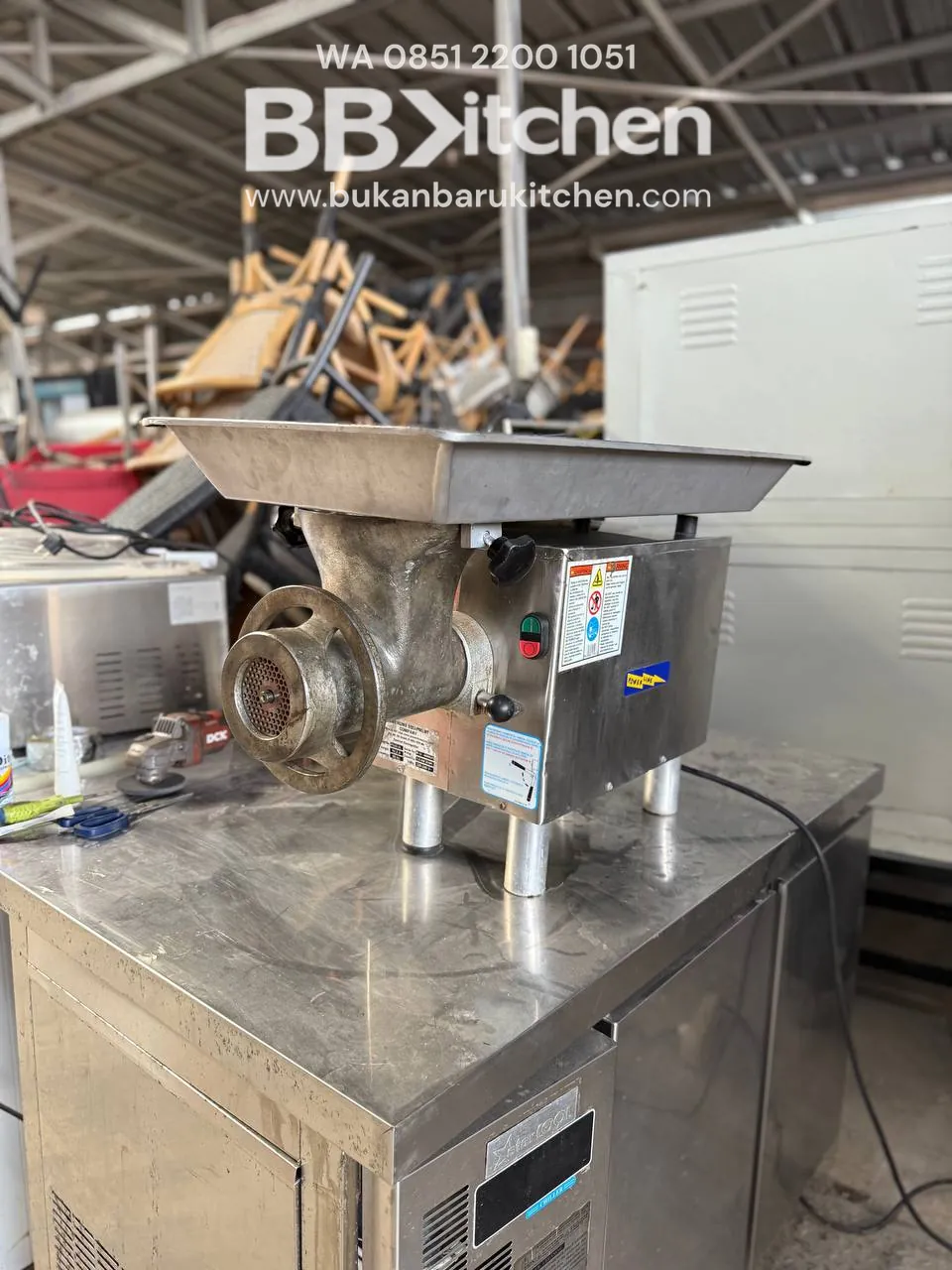 Meat Grinder Power Line PG 22-2L Listrik 1500 Watt