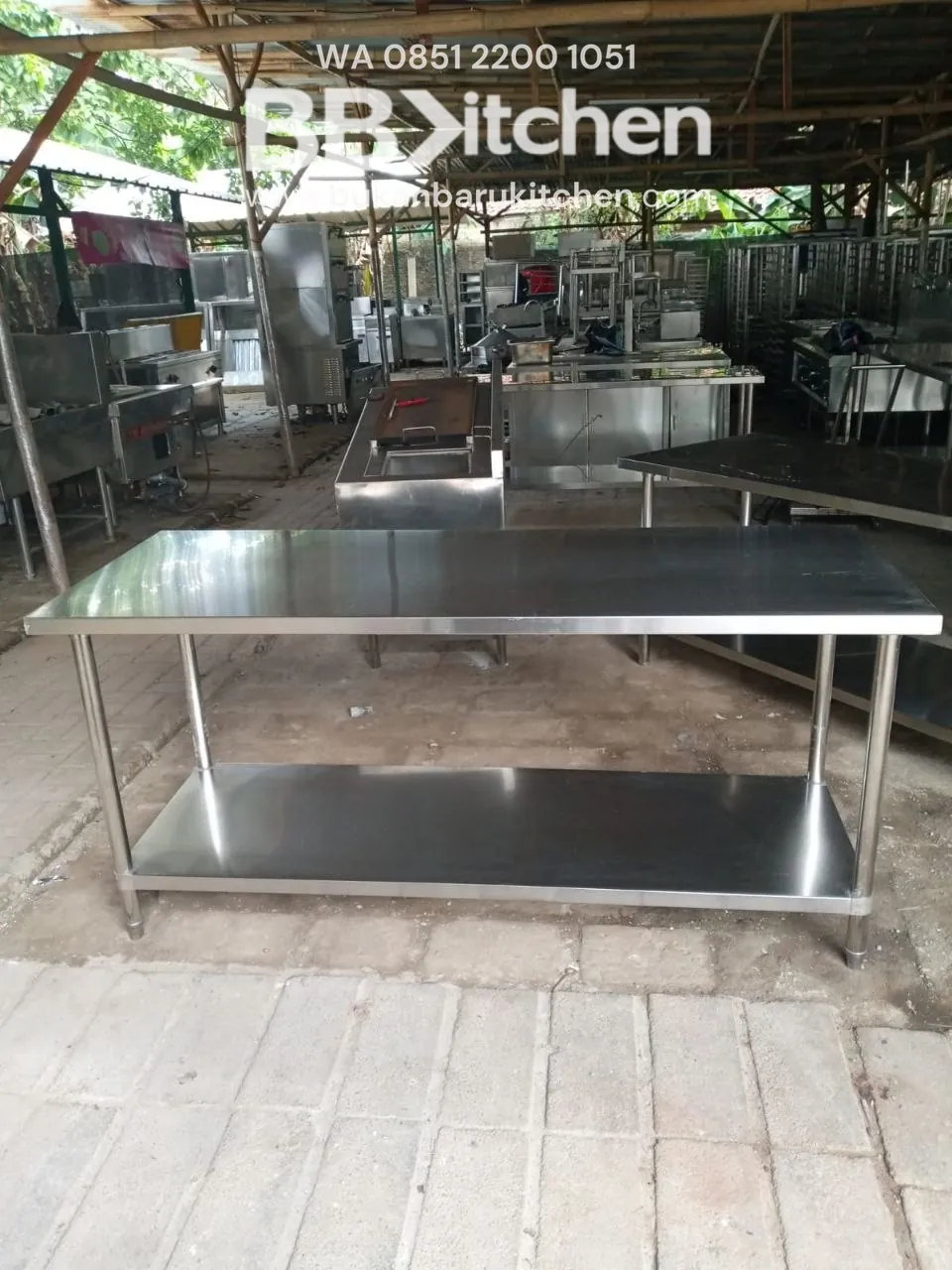 Meja 2 Susun Knokdon Ukuran 180x70x85