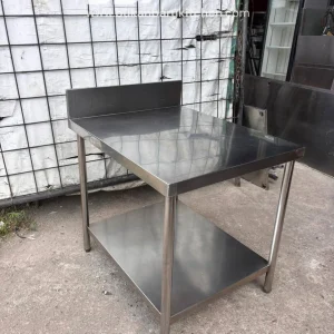 Meja 2 Susun Stainless 70x90x85